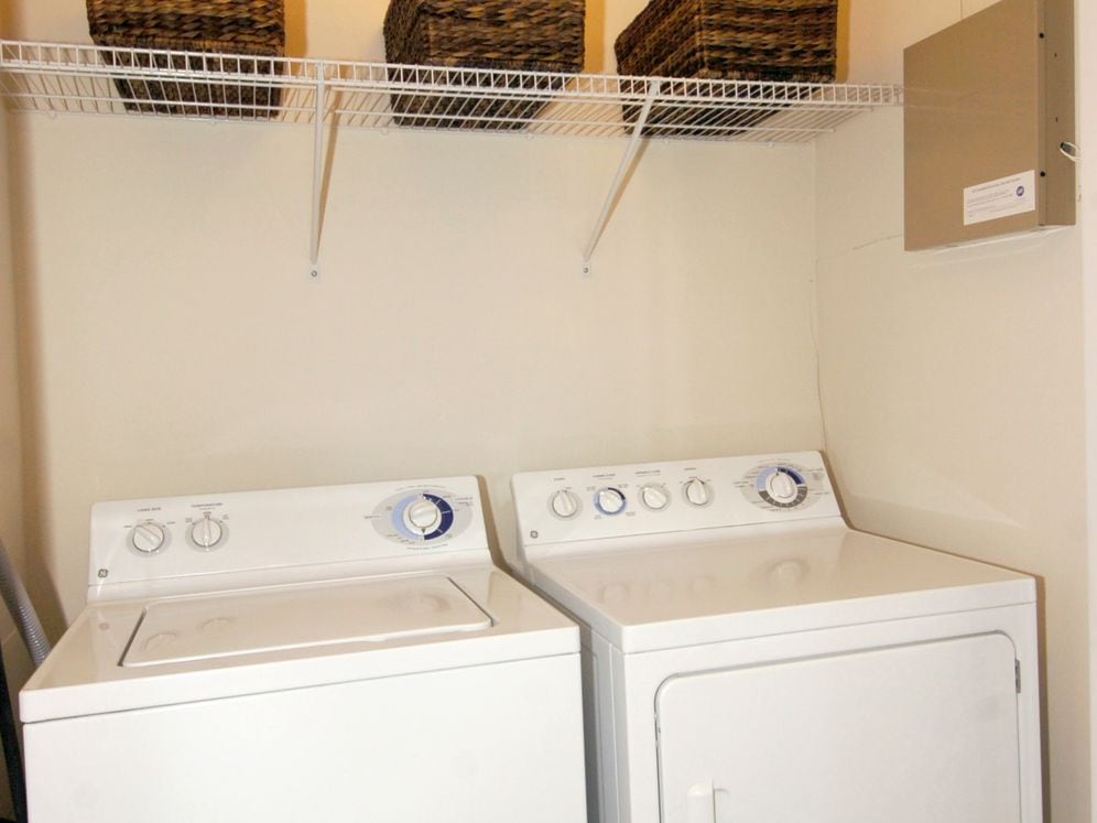 In-unit washer and dryer