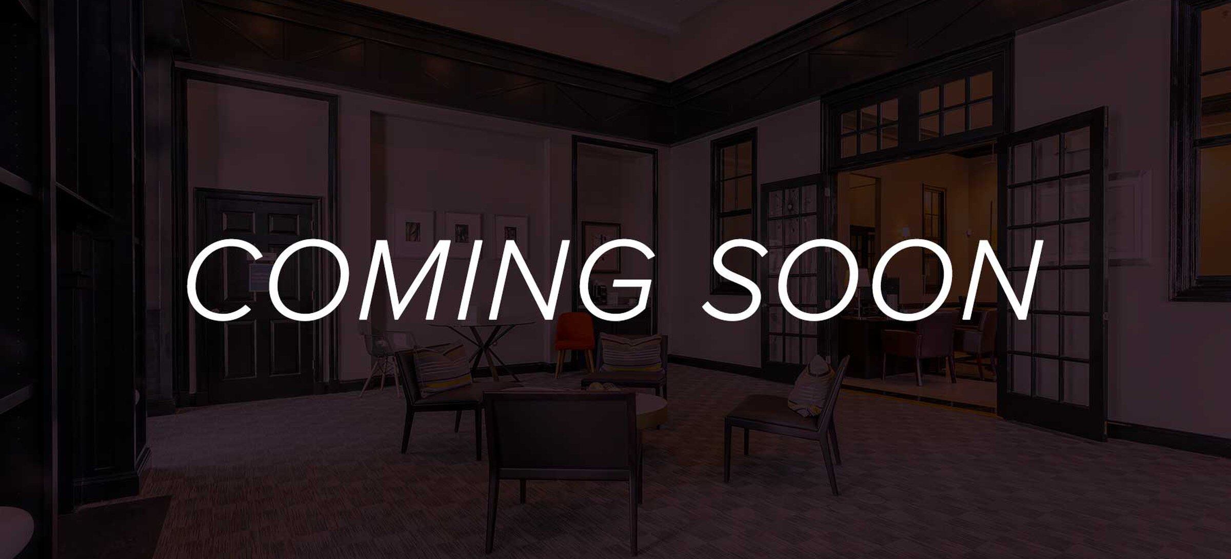 Coming soon - Renovated lounge with modern flooring and finishes