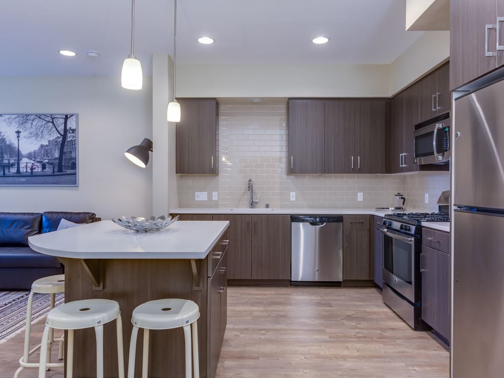 Phase III Modern Kitchen and Dining Area