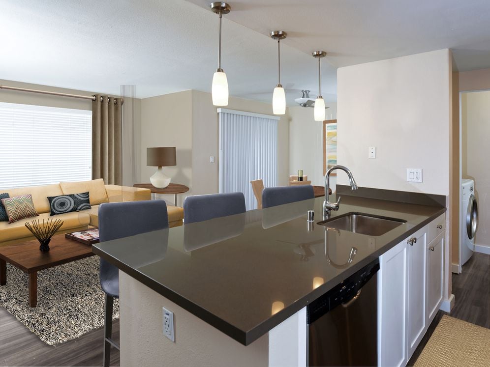 Kitchens With Quartz Countertops Tile Back Splash And Stainless Steel Appliances