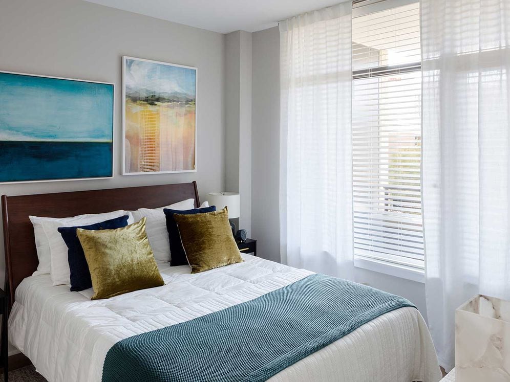 Design Collection I Bedroom with hard surface flooring 