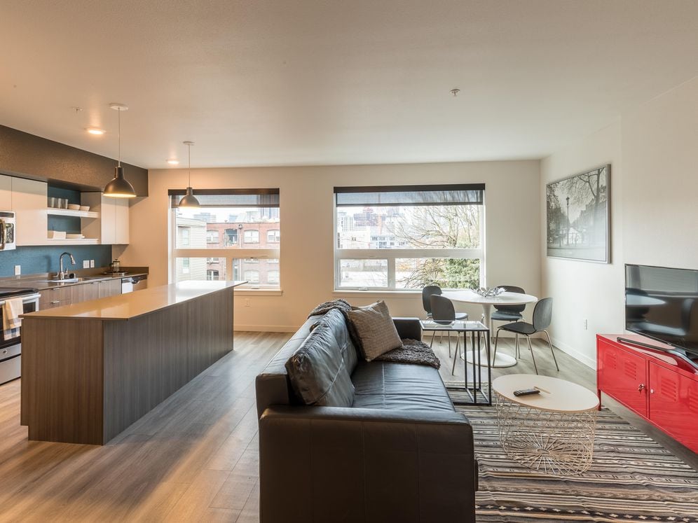 Living Room and Kitchen