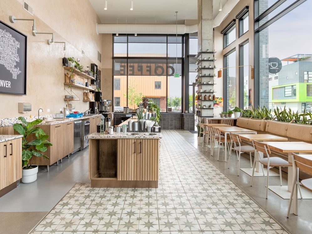 On-site coffee shop