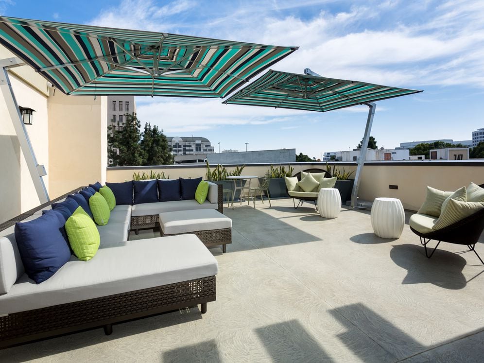 5th Floor Terrace with Lounge Seating