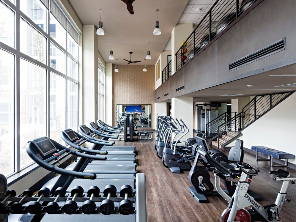 Two-Story Fitness Center