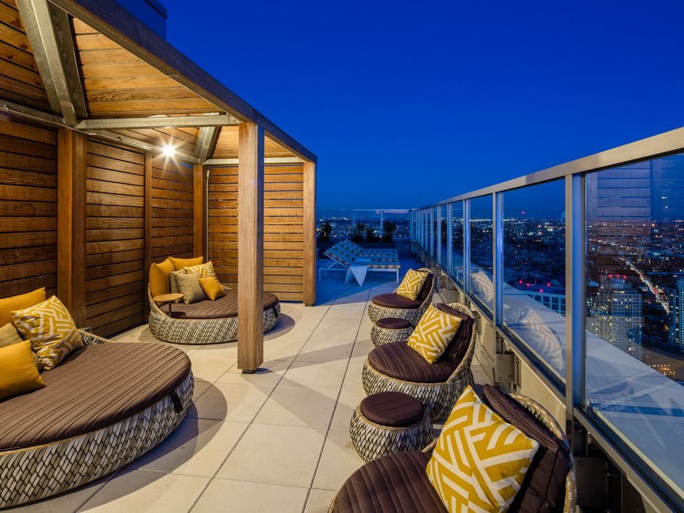 Rooftop terrace