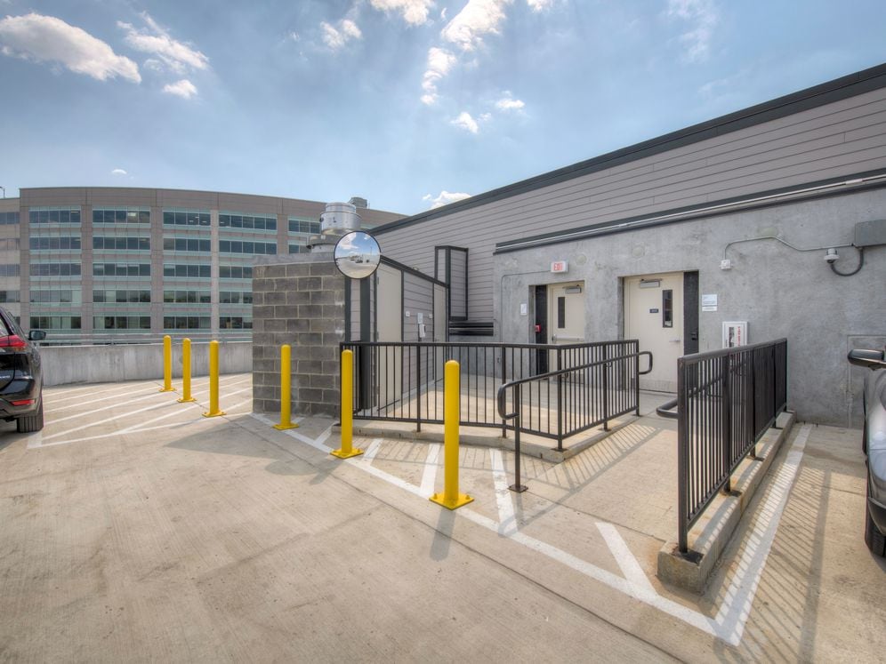 5th floor parking garage surface lot