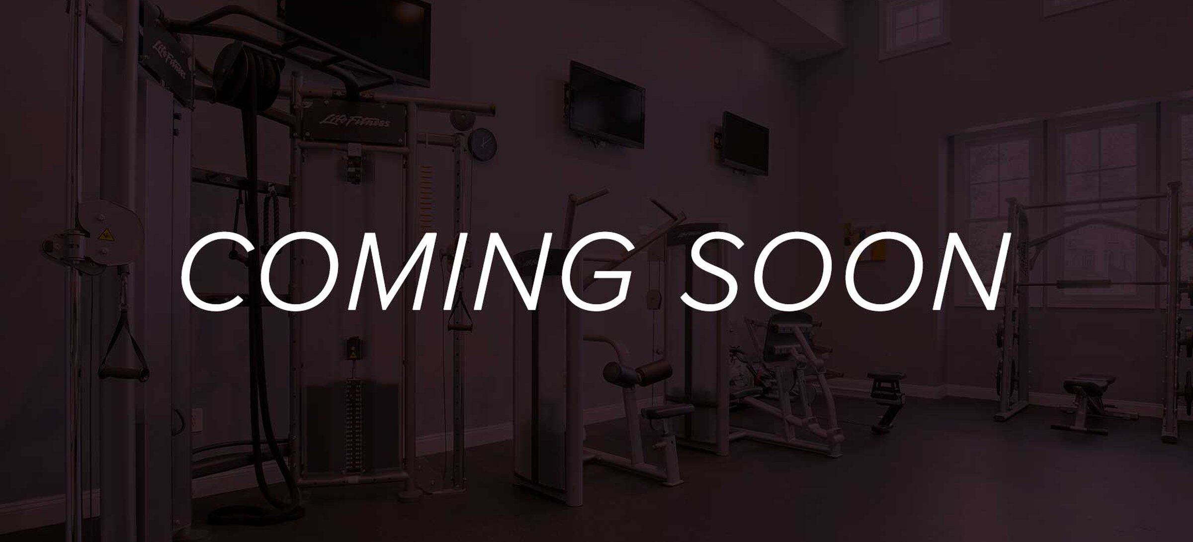 Coming soon - Renovated fitness center with an improved layout