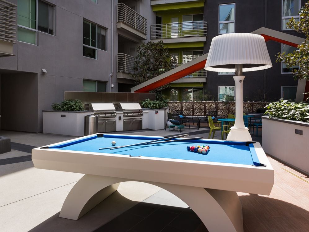Outdoor courtyard