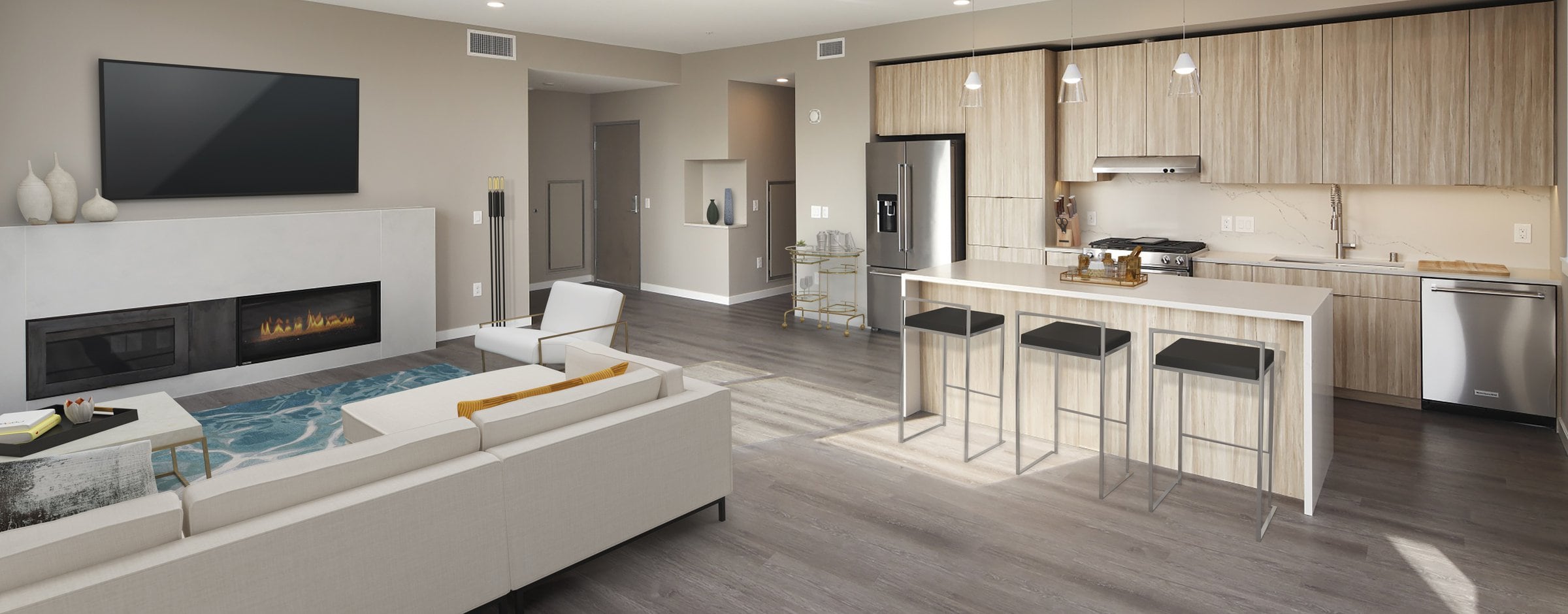Avalon Belltown Towers Signature Collection Kitchen