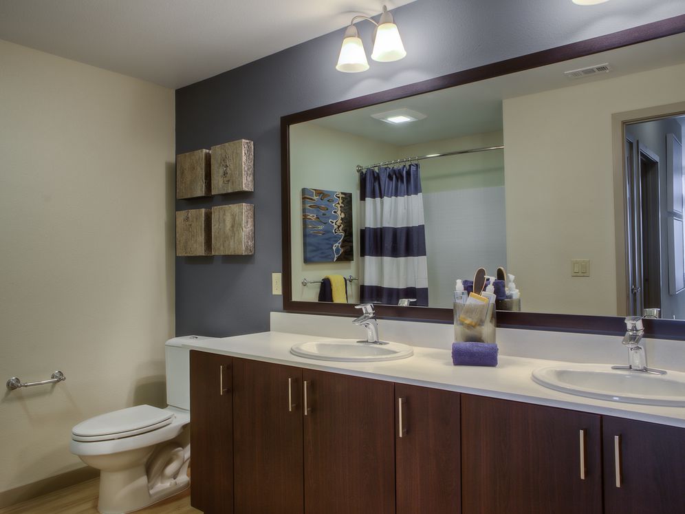 Phase I One Bedroom Master Bathroom