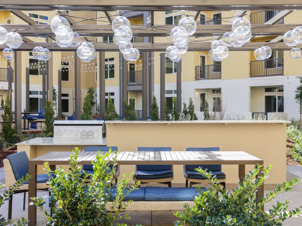 Courtyard and Picnic Area