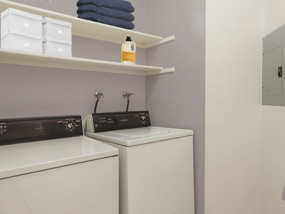 In-unit washer and dryer