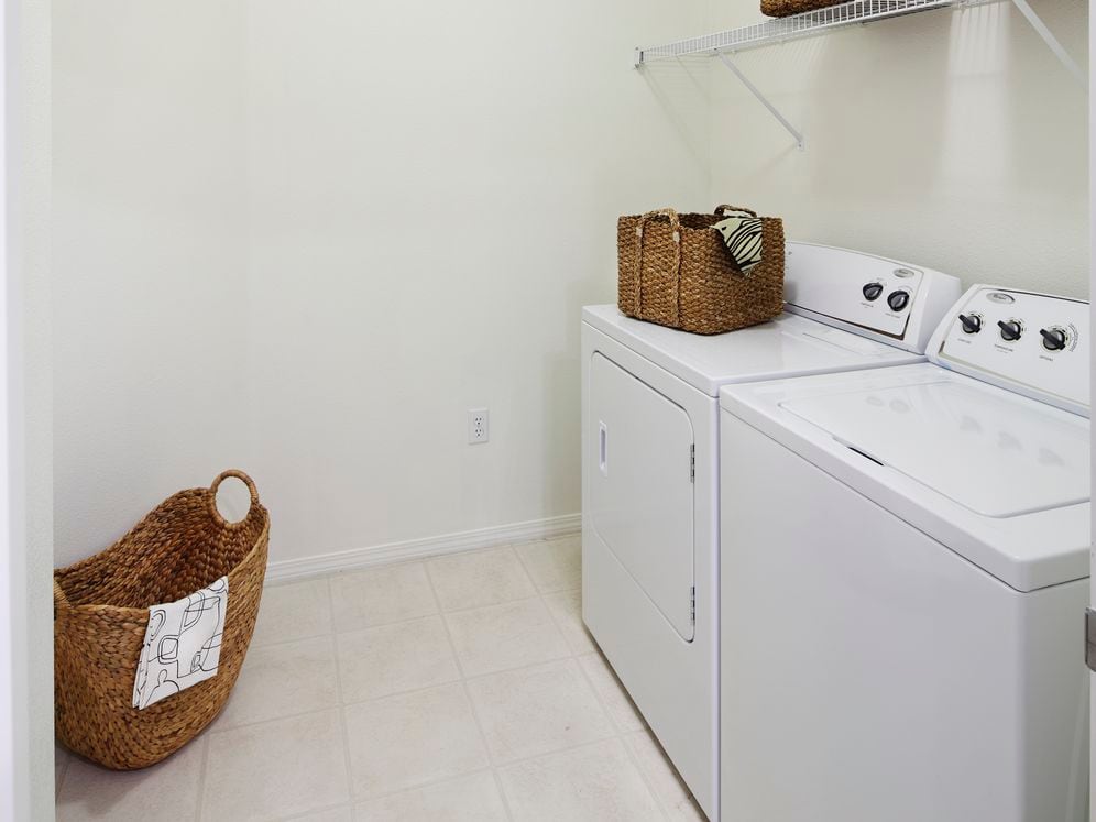 Washer and dryer