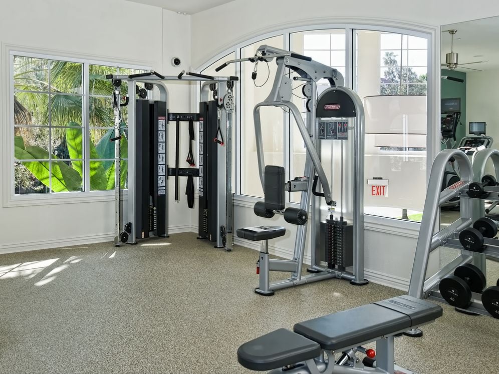Fitness Center with Strength Equipment
