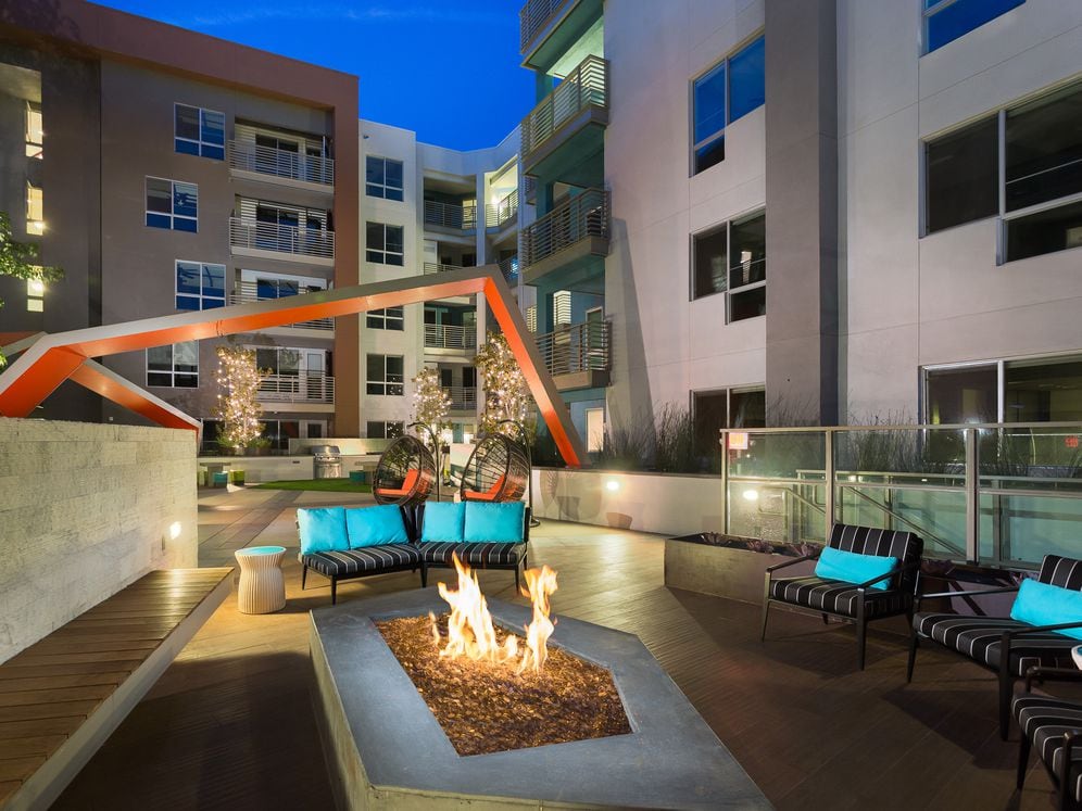 Outdoor courtyard