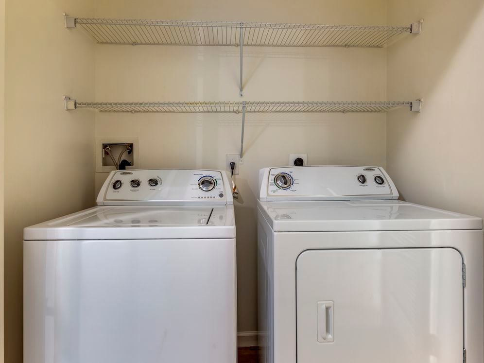 In-unit washer and dryer