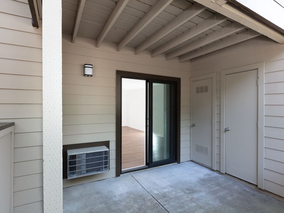 Private patio