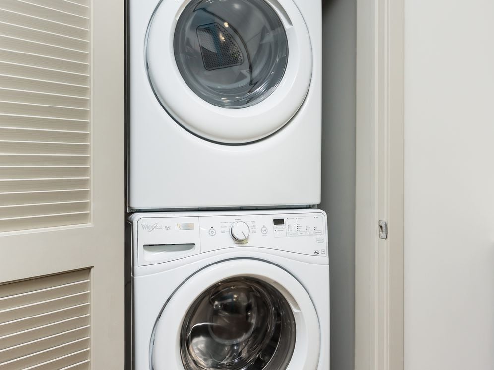 Full size washer and dryer