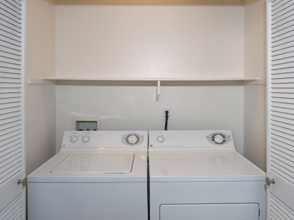 Washer and dryer