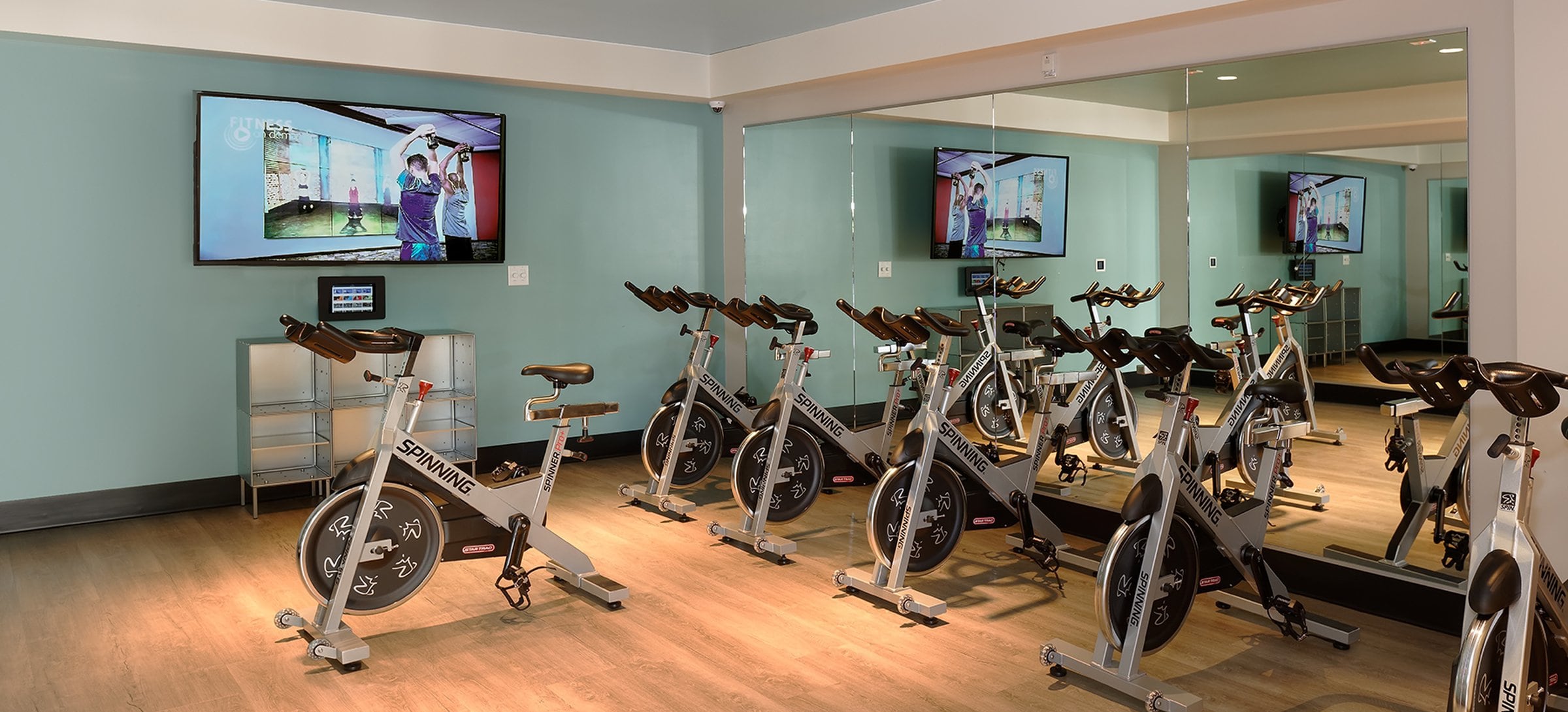 Phase I Flex Studio with Spin Bikes and Fitness on Demand Programming