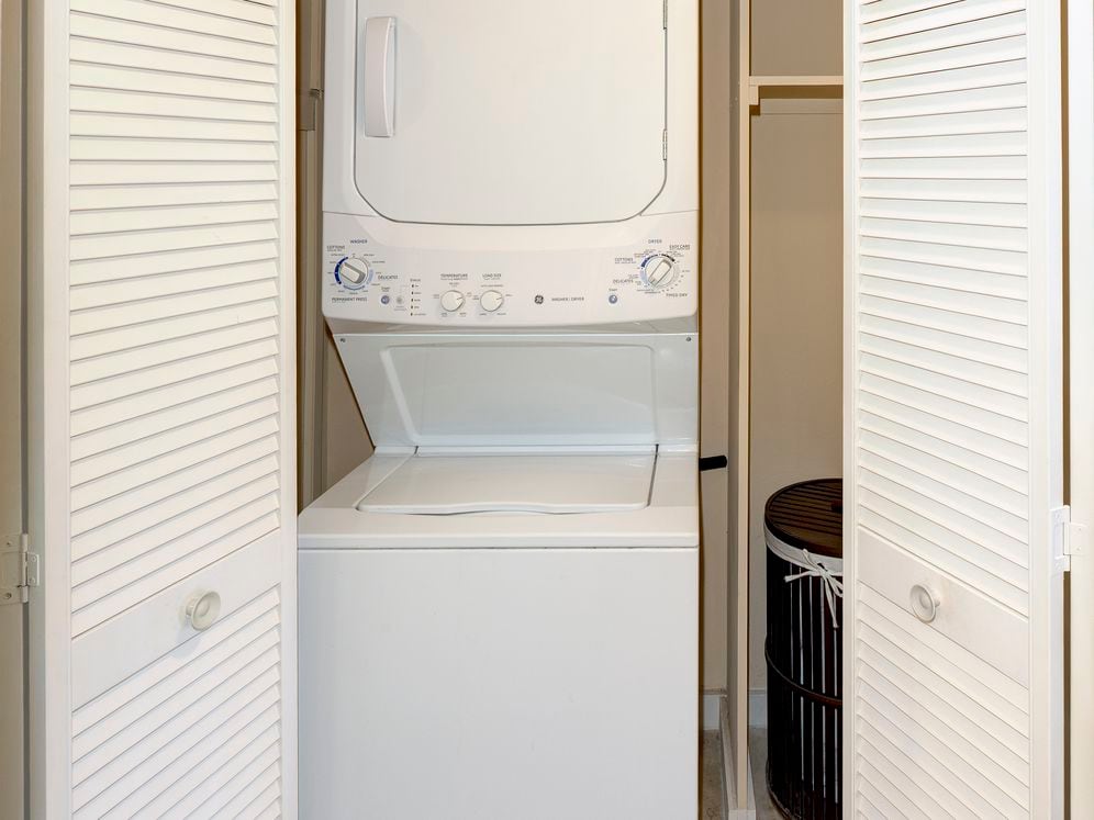 In-unit washer and dryer
