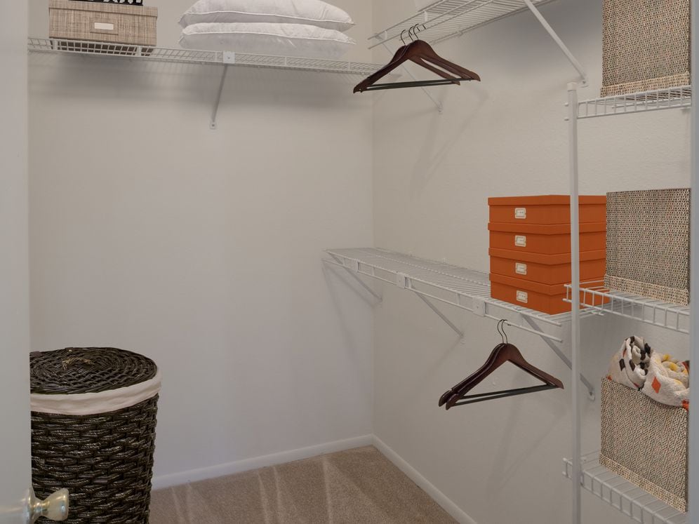 Two Bedroom Walk-in Closet