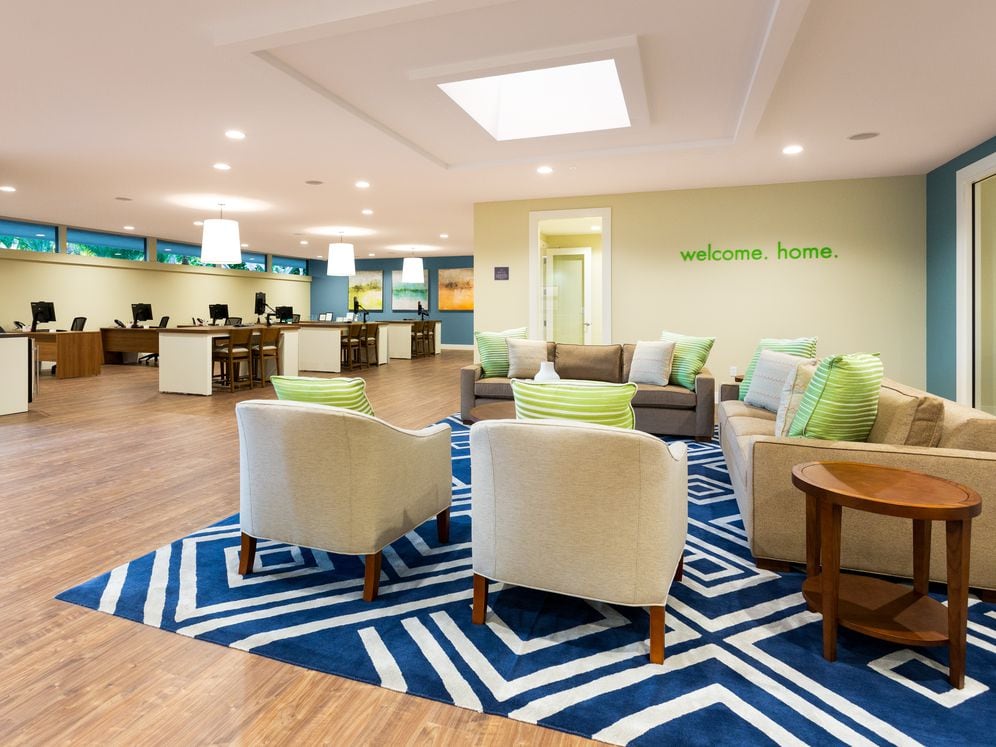 Refreshed lobby